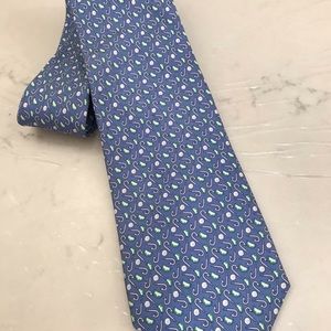 Vineyard vines blue  fishhook tie